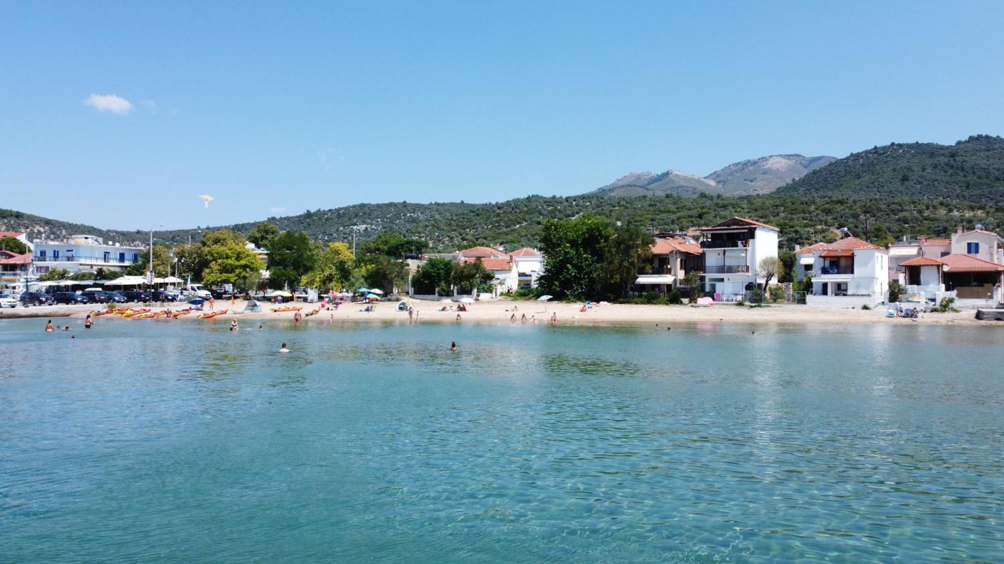 Beachfront Apartment Thassos Skála Kallirákhis 외부 사진